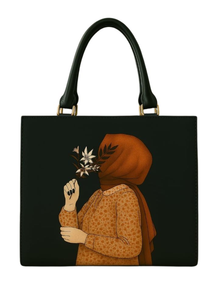 Hijab Tote Bag Black
