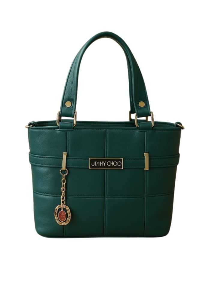 Cubes Small Carry Bag Green